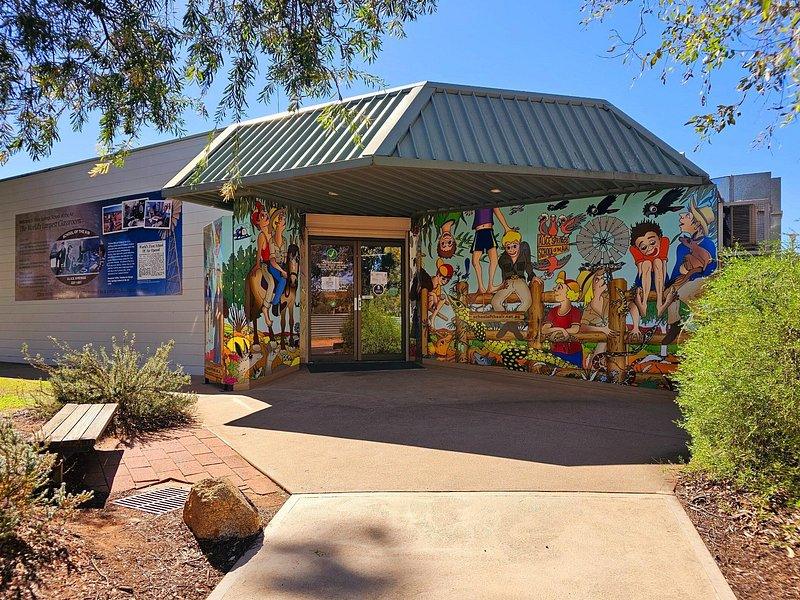 The Cultural Centre building inside Uluru-Kata Tjuta National Park